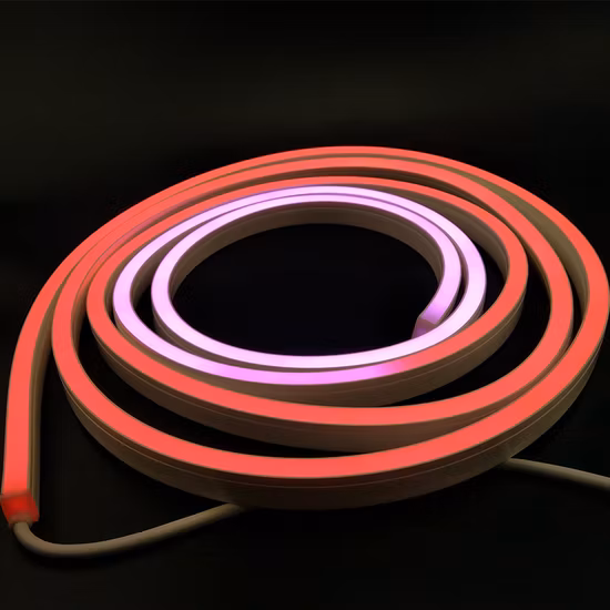 IP65 LED ロープフレキシブルネオンストリップ照明 LED ネオンフレックスチューブライトファサード装飾用 3 年保証